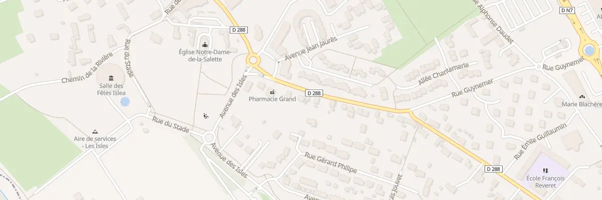 Plan du 69 Rue de la République à Avermes