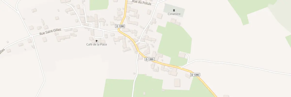 Plan du 4 Rue de la 73e Div d’Infanterie à Bouresches