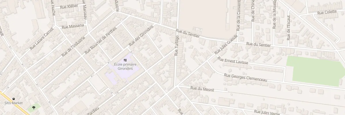 Plan du 120 Rue Félix de Pardieu à Saint-Quentin