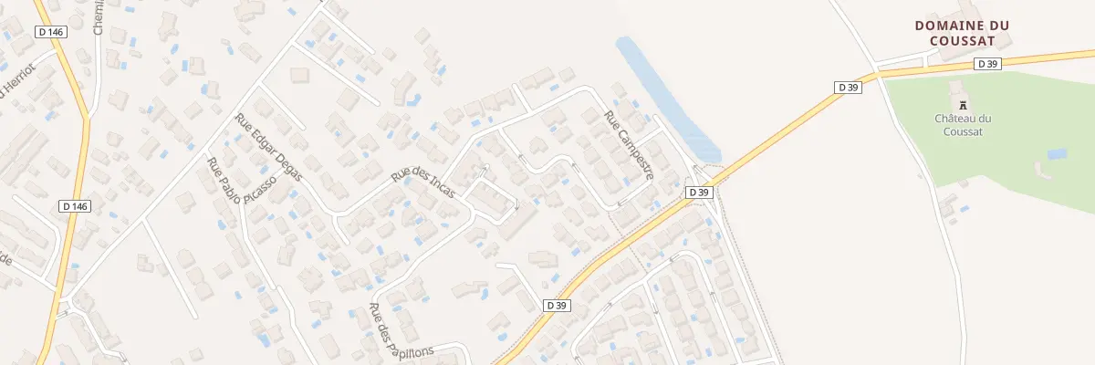 Plan du 59 Rue Campestre à Servian