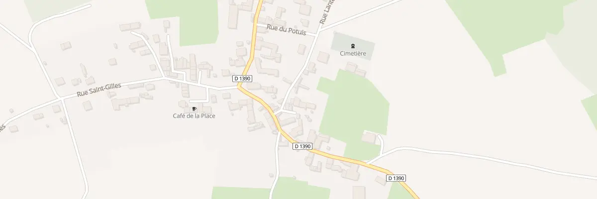 Plan du 5 Rue Lanteve à Bouresches