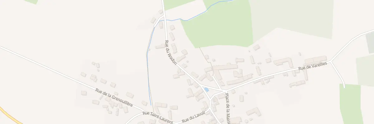 Plan du 7 Rue du Wadon à Latilly