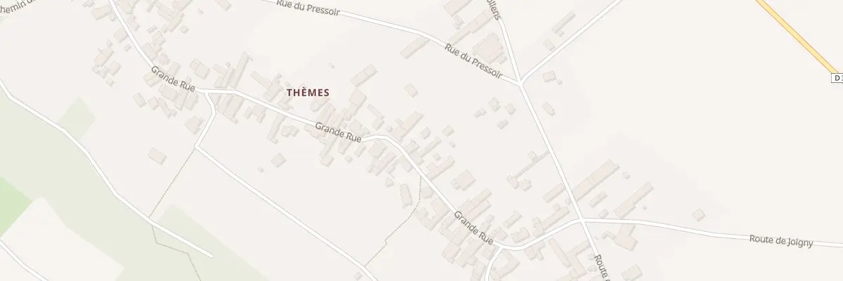 Plan du 24C Gr Grande Rue de Themes à Cézy