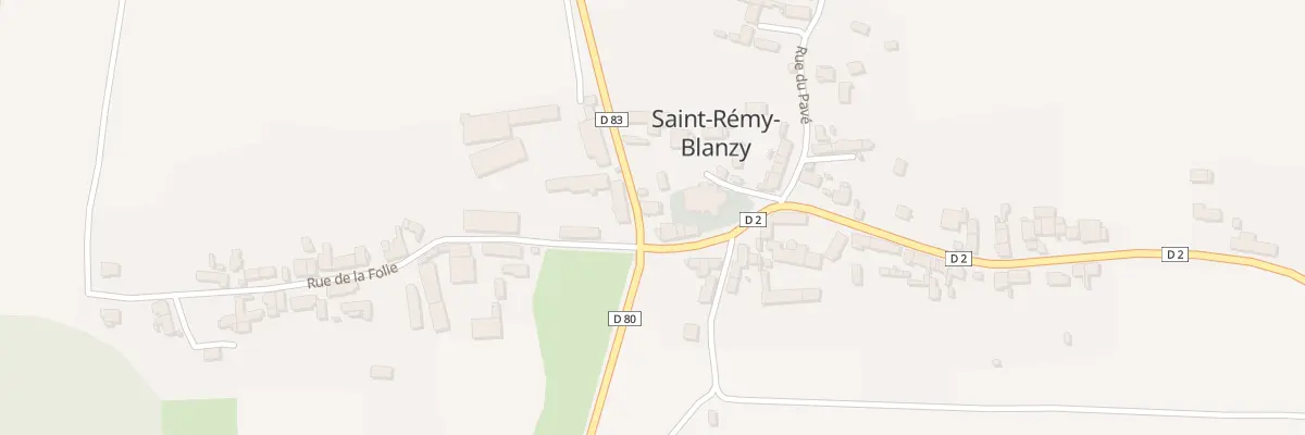 Plan du 1 Rte de Soissons à Saint-Rémy-Blanzy