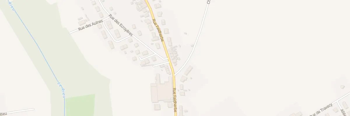 Plan du 54 Rue Faidherbe à Tergnier