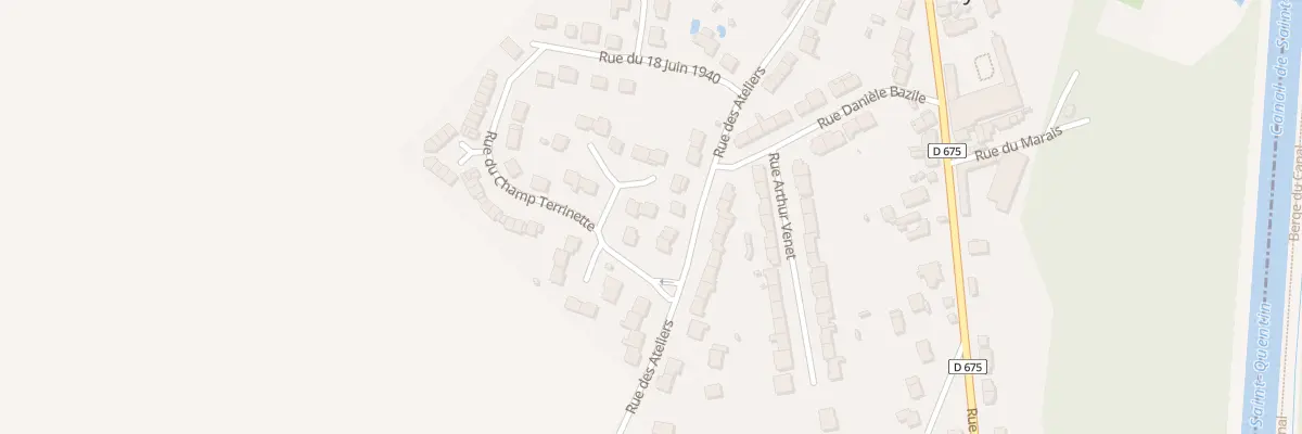 Plan du 6 Sq Sévigné à Omissy