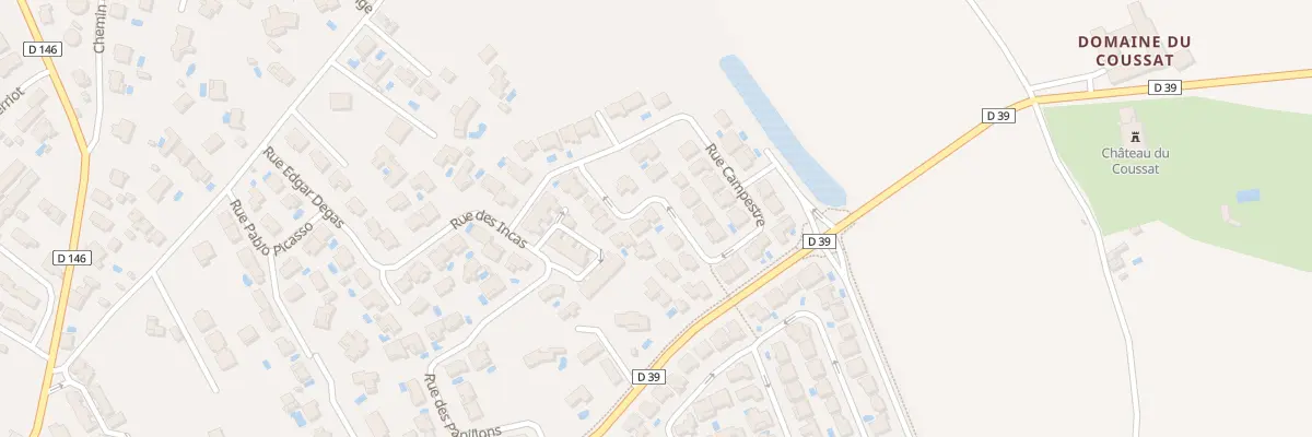 Plan du 57 Rue Campestre à Servian