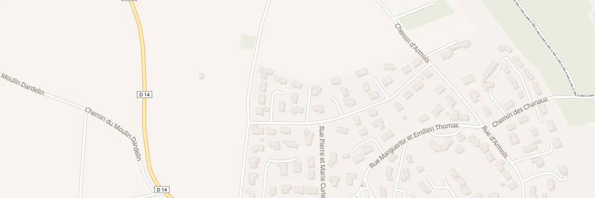 Plan du 30 Rue Jacques Brel à Sainte-Florine