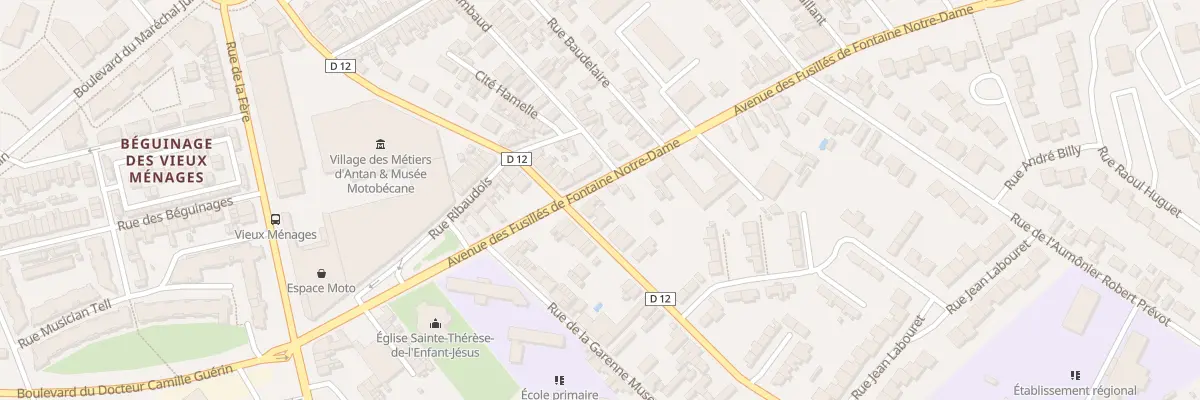 Plan du 75A Che de Neuville à Saint-Quentin