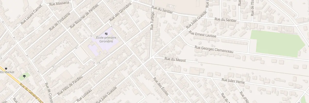 Plan du 99 Rue Jules Guesde à Saint-Quentin