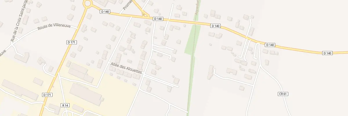 Plan du 9 Che des Antes à Véron