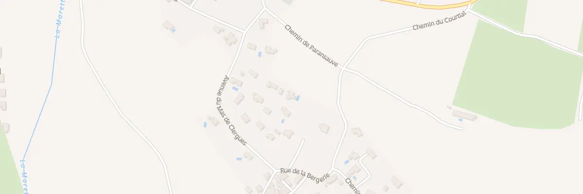 Plan du 7T Av du Mas de Clergues à Octon