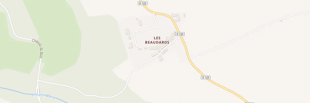 Plan du 11 Les Beaudards à Varennes-sur-Usson