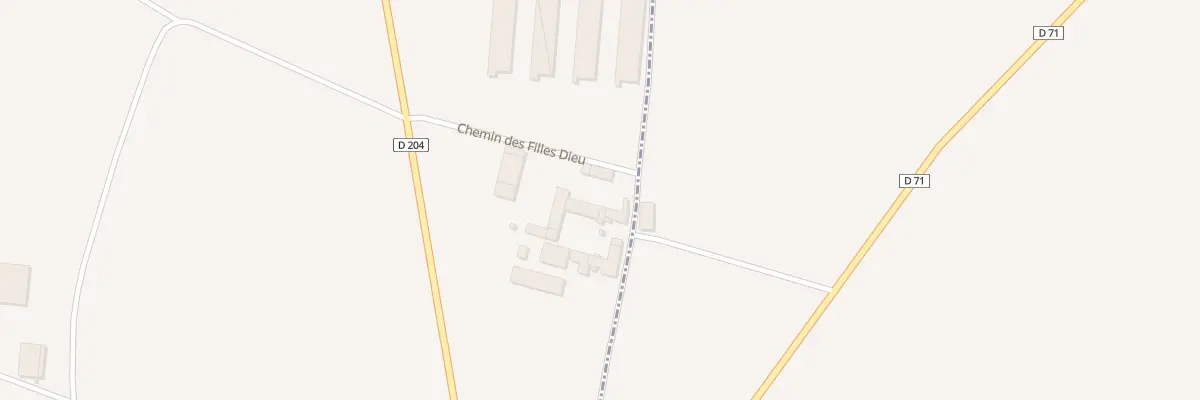 Plan du 9003 Che des Filles Dieu à Provins