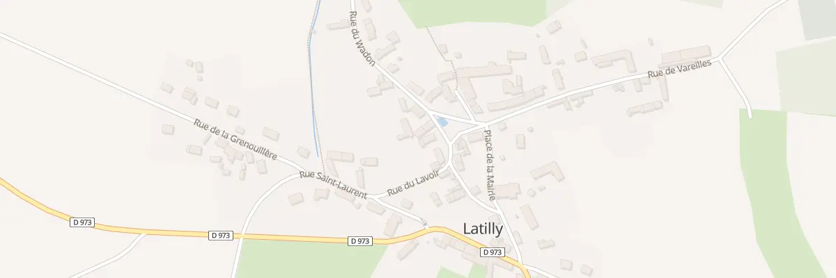 Plan du 4 Pl du Gué à Latilly