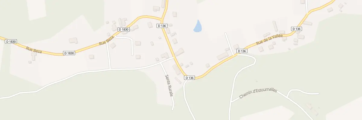 Plan du 28 Rue de la Vallée à Crécy-au-Mont