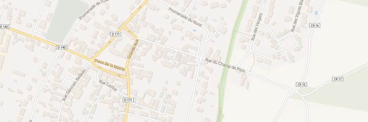 Plan du 26 Rue du Champ de Ploix à Véron