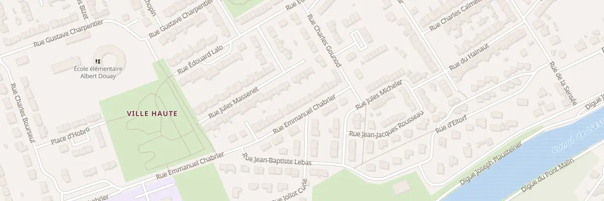 Plan du 82 Rue Emmanuel Chabrier à Bouchain