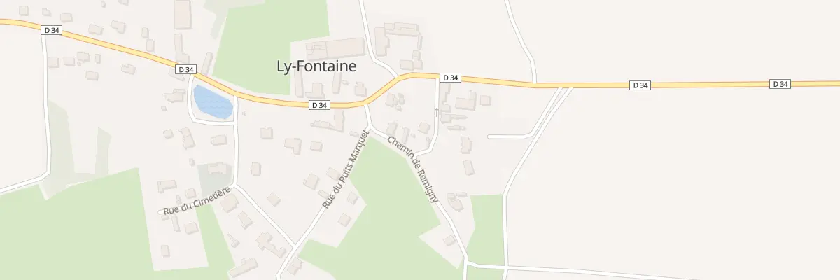 Plan du 3 Che de Remigny à Ly-Fontaine