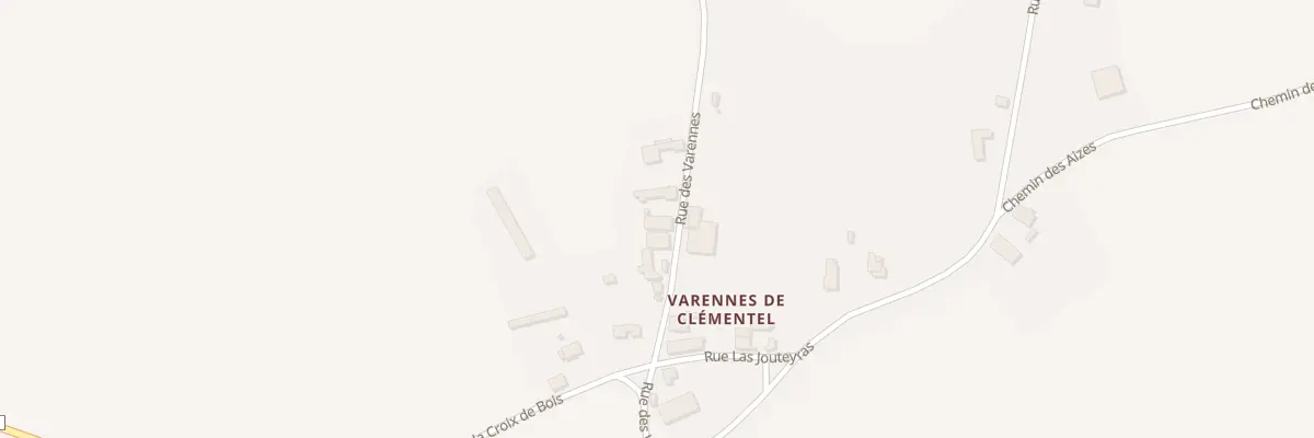 Plan du 19 Rue des Varennes à Saint-Clément-de-Régnat
