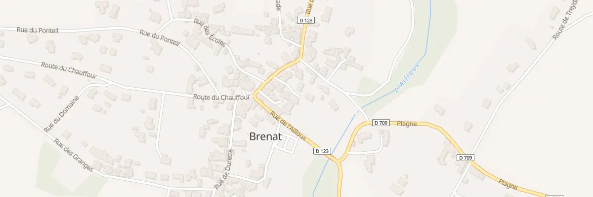 Plan du 5003 Imp du Puits à Brenat