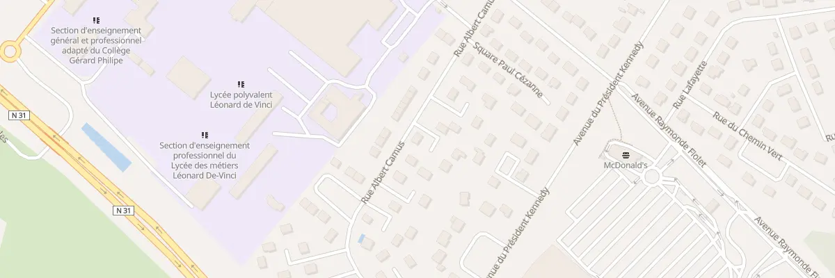Plan du 34 Rue Albert Camus à Soissons