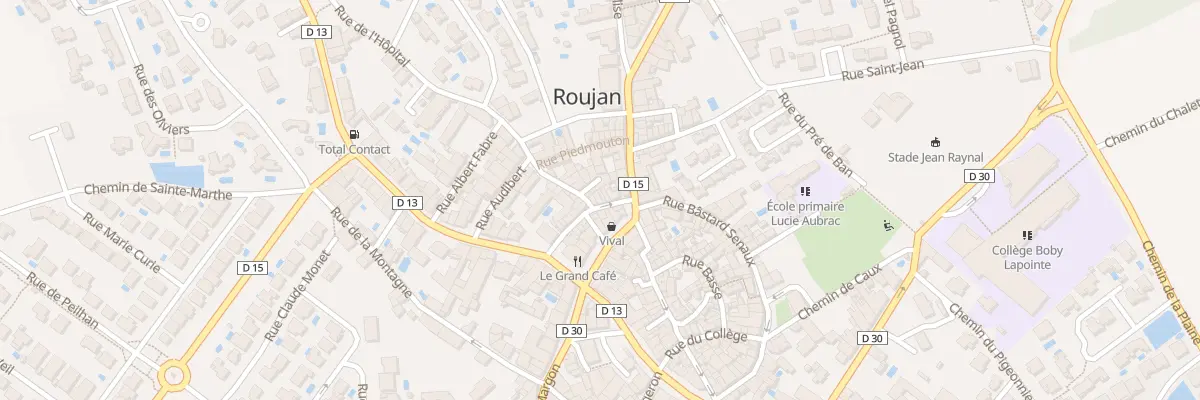 Plan du 12 Rue de la Centenaire à Roujan