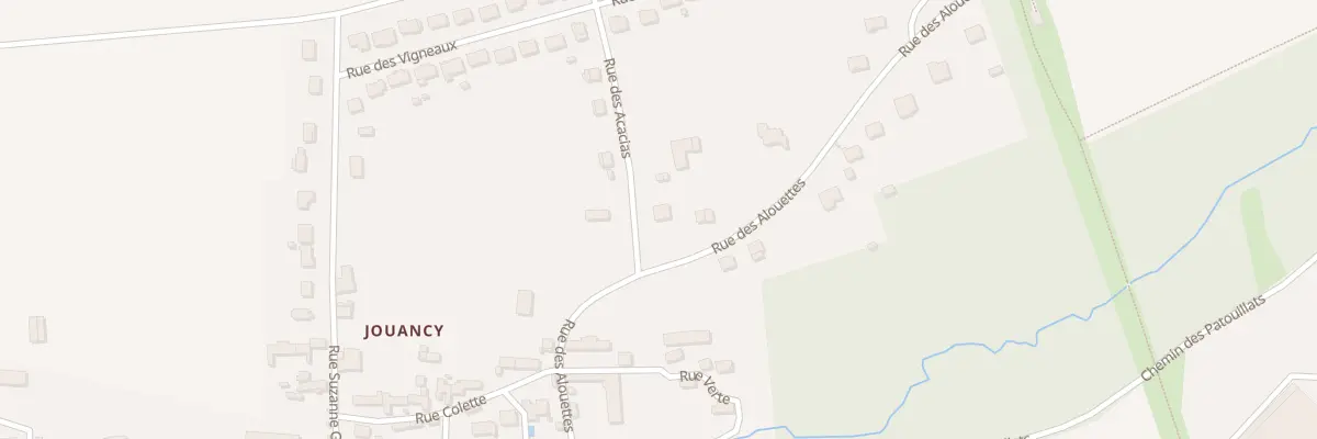 Plan du 13 Rue des Alouettes à Soucy