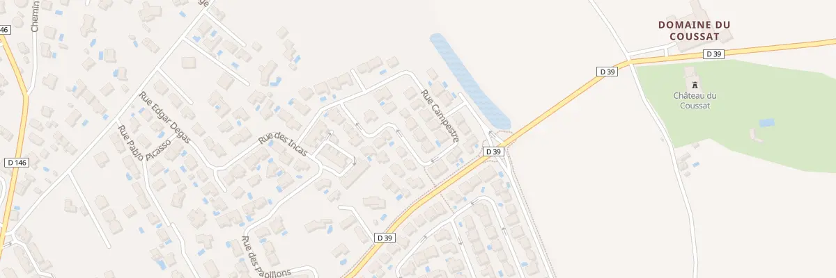 Plan du 18 Rue Campestre à Servian