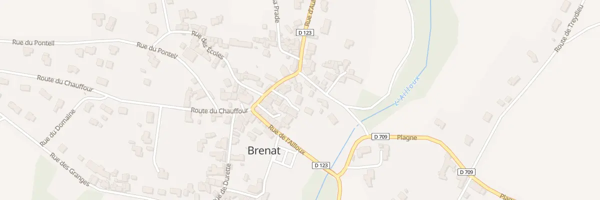 Plan du 5001 Imp du Puits à Brenat