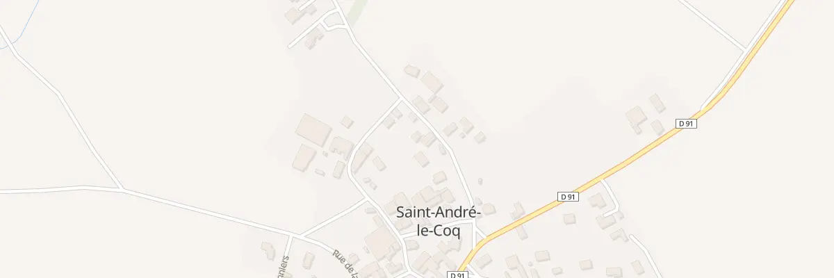 Plan du 7 Rue du Chochady à Saint-André-le-Coq