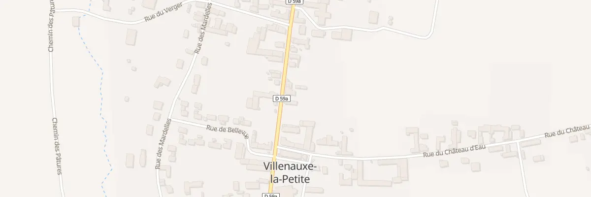 Plan du 18 Rue Grande à Villenauxe-la-Petite