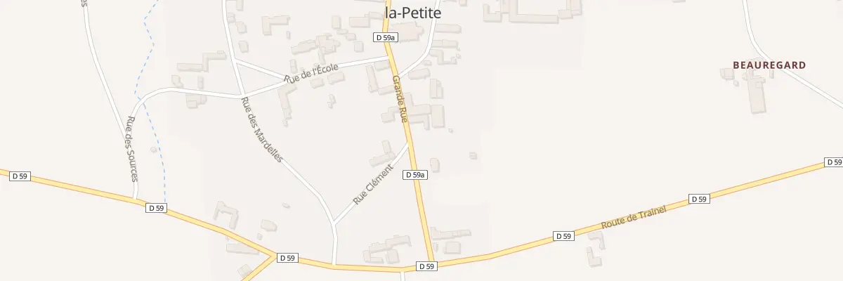 Plan du 10 Rue Grande à Villenauxe-la-Petite