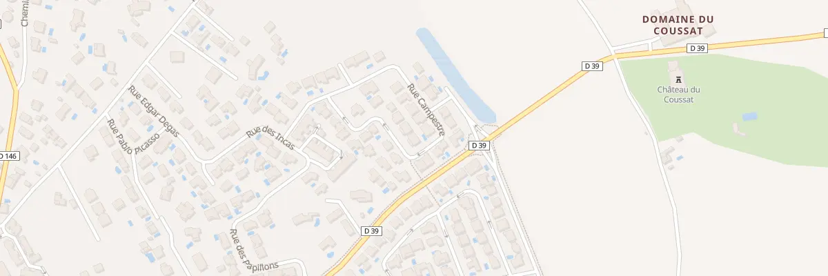 Plan du 16 Rue Campestre à Servian