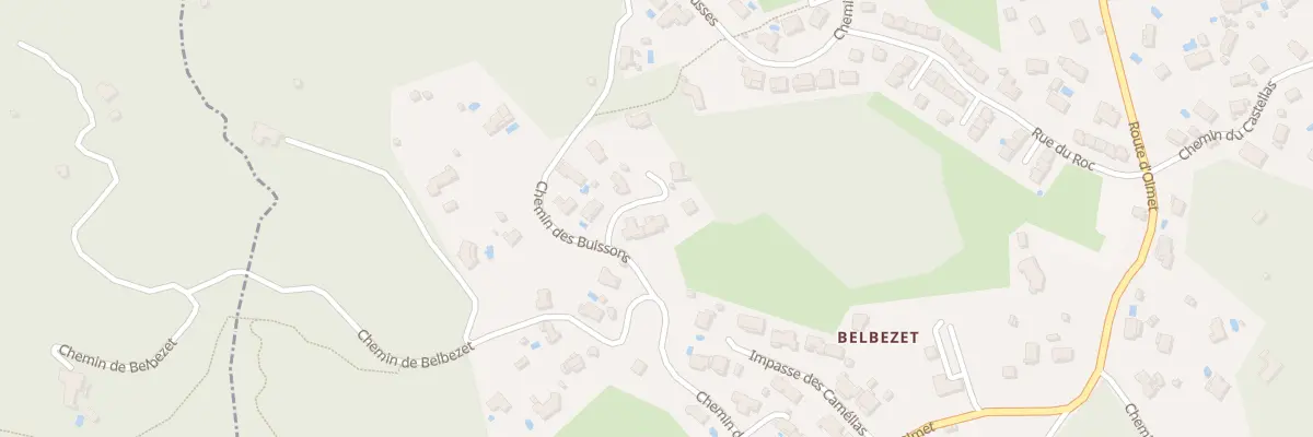 Plan du 3 Imp du Clos de Belbezet à Lodève