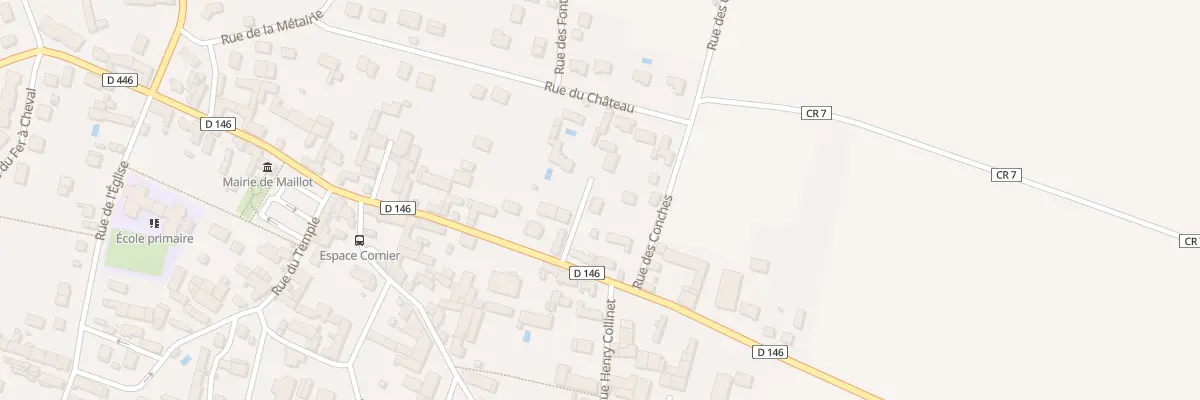 Plan du 39T Gr Grande Rue à Maillot