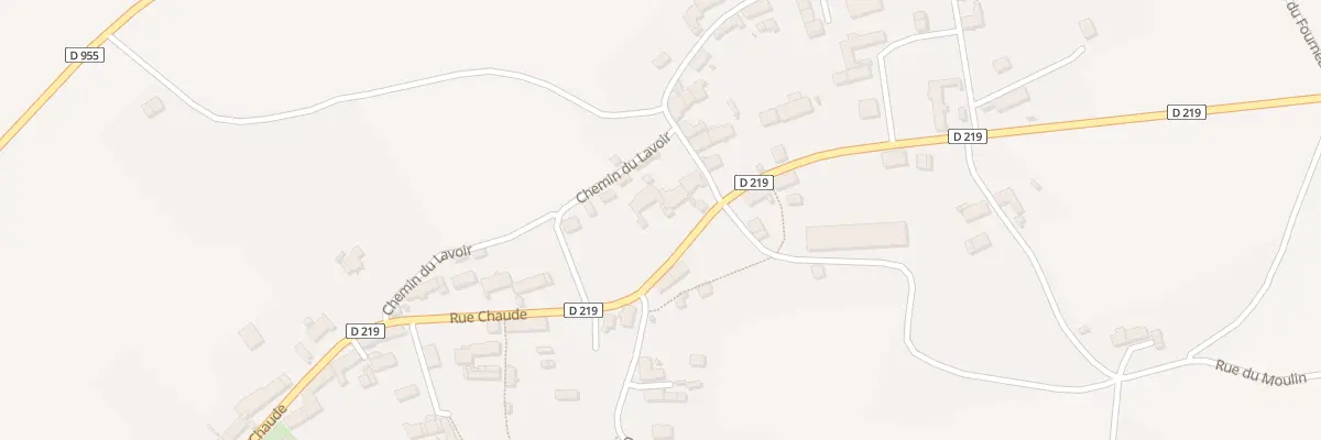 Plan du 14 Rue Chaude au Val d’Ocre