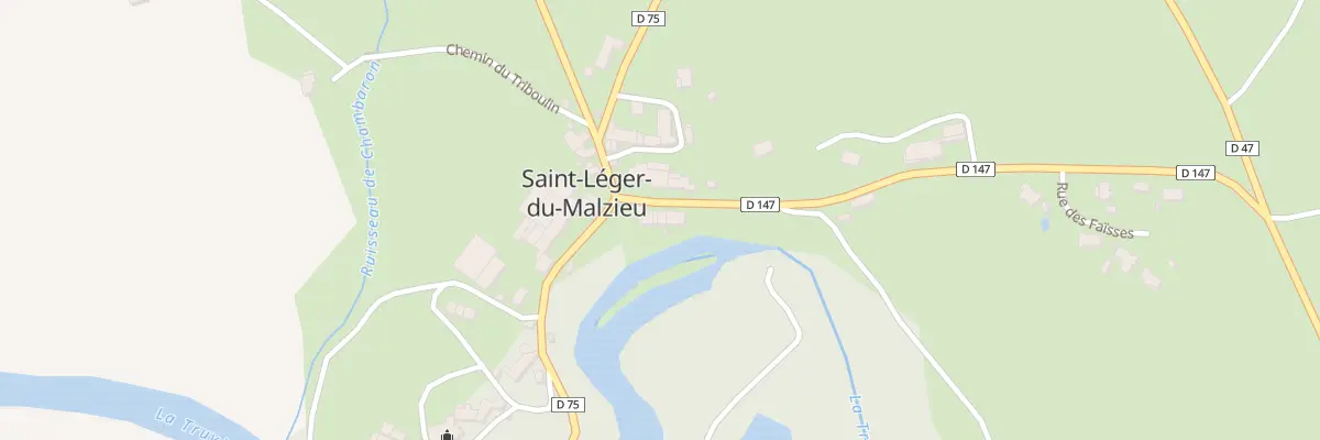 Plan du 5073 Saint Leger à Saint-Léger-du-Malzieu