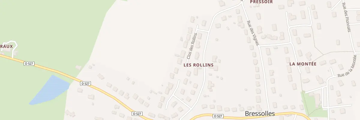 Plan du 14 Clos des Rollins à Bressolles