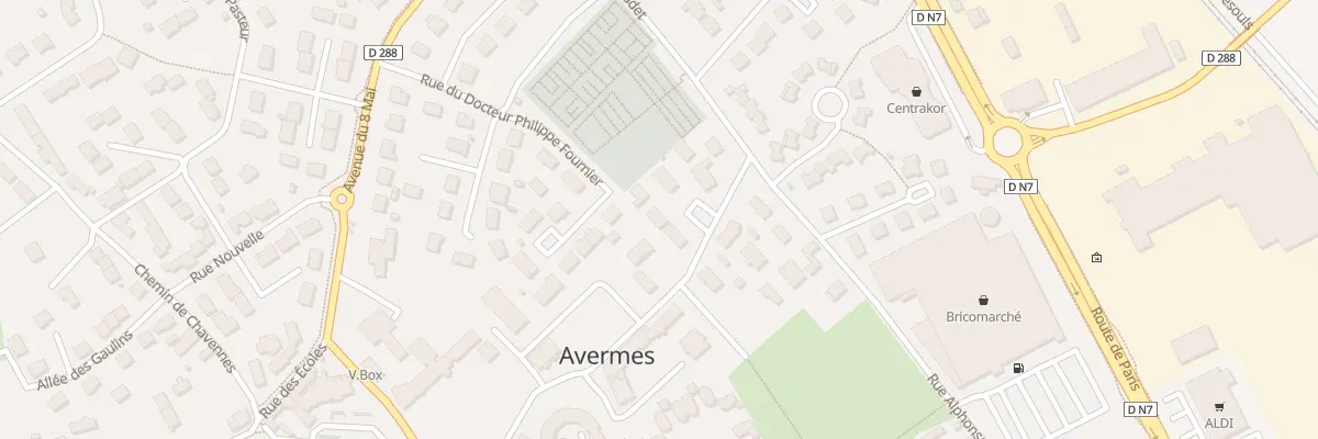 Plan du 7 Clos Alphonse Daudet à Avermes