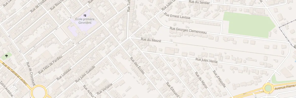 Plan du 5 Rue Jules Verne à Saint-Quentin