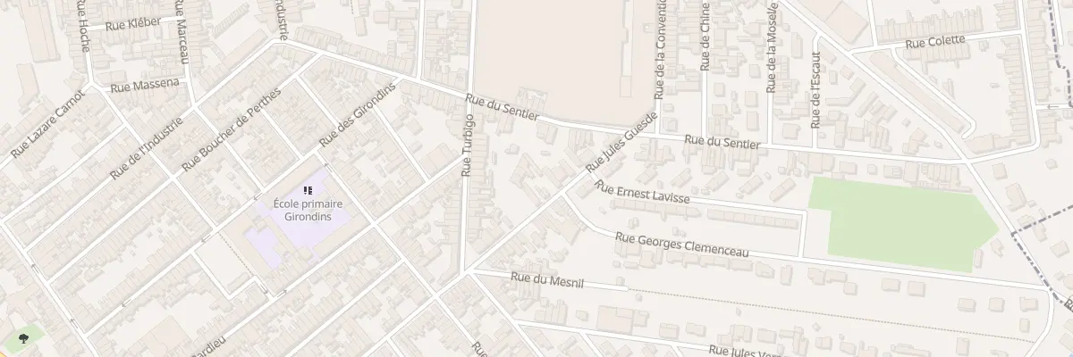 Plan du 121 Rue Jules Guesde à Saint-Quentin