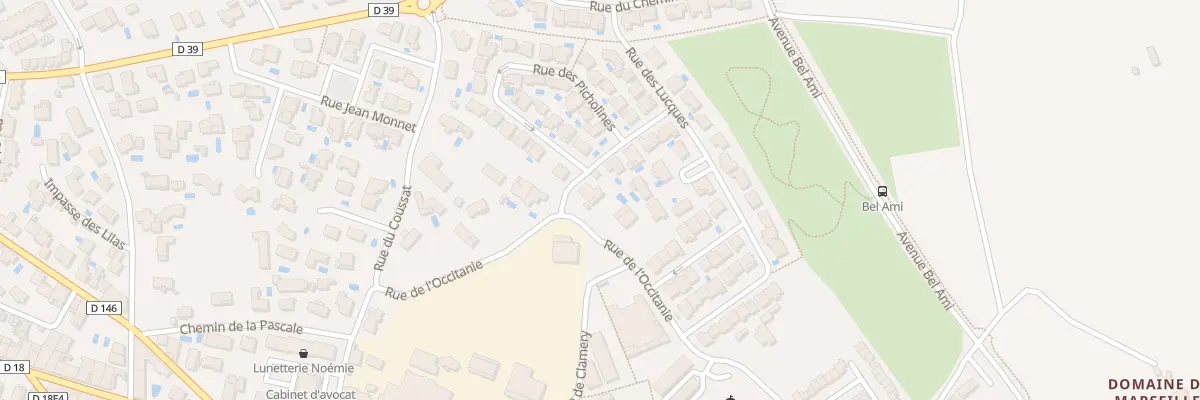 Plan du 11 Rue de l’Occitanie à Servian