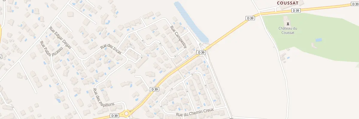 Plan du 41 Rue Campestre à Servian
