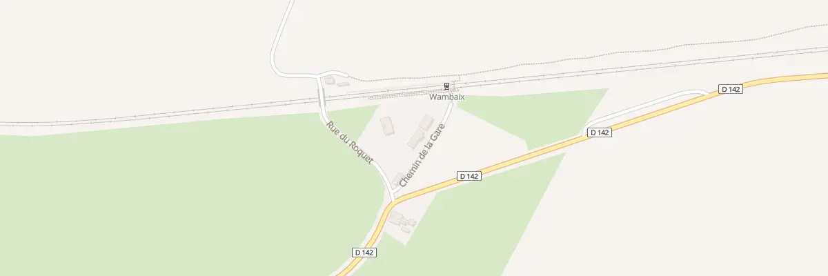 Plan du 19B Rue du Roquet à Wambaix
