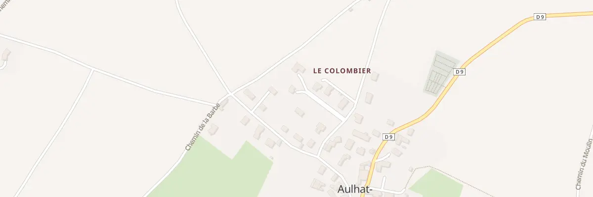 Plan du 7 Rue des Parapheux à Aulhat-Flat