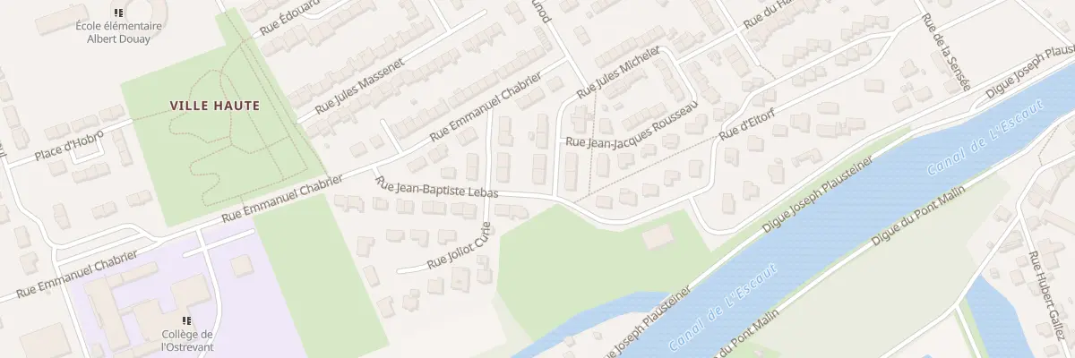 Plan du 164 Rue Jules Michelet à Bouchain