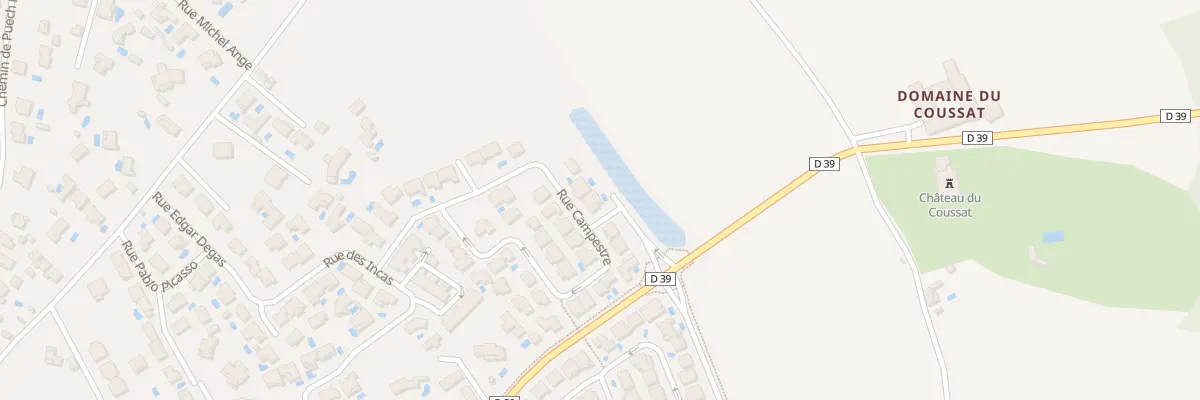 Plan du 29 Rue Campestre à Servian