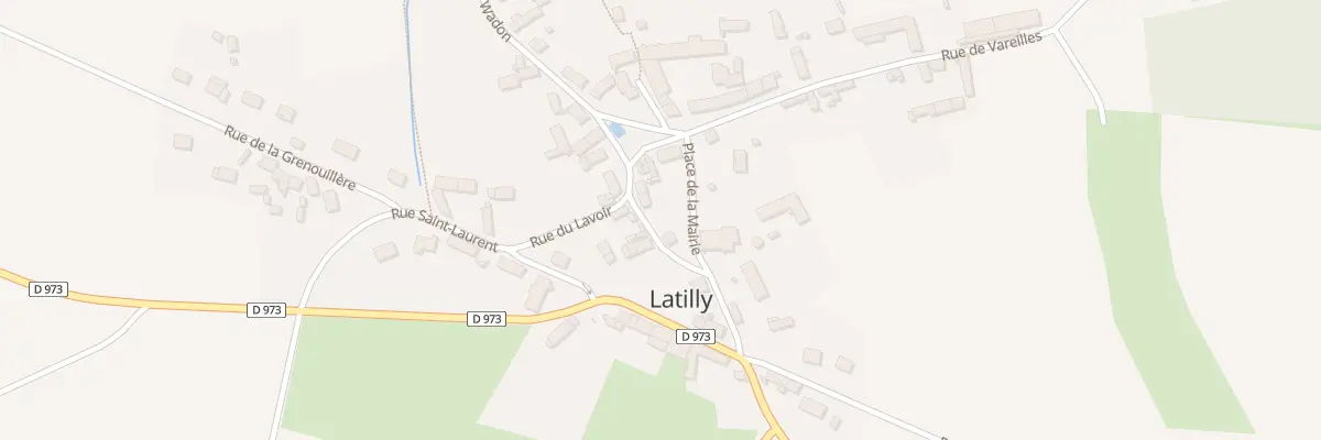 Plan du 4 Rue de l’Eglise à Latilly