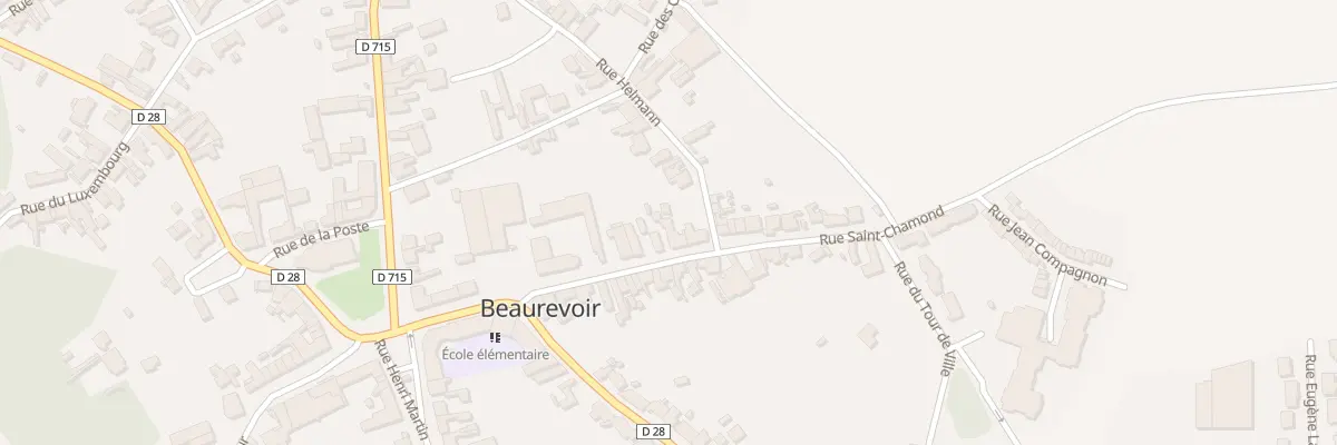 Plan du 9 Rue Saint-chamond à Beaurevoir